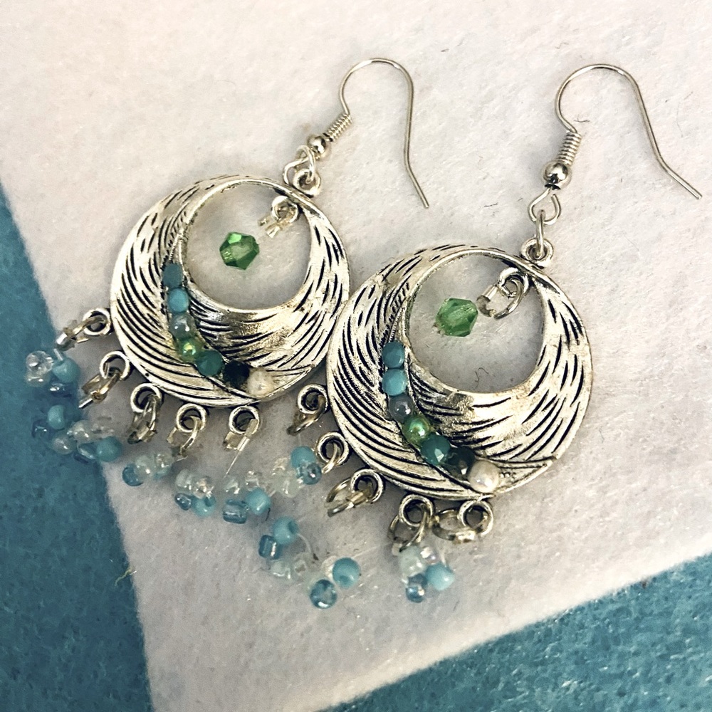 Tibetan Silver Earrings for Women